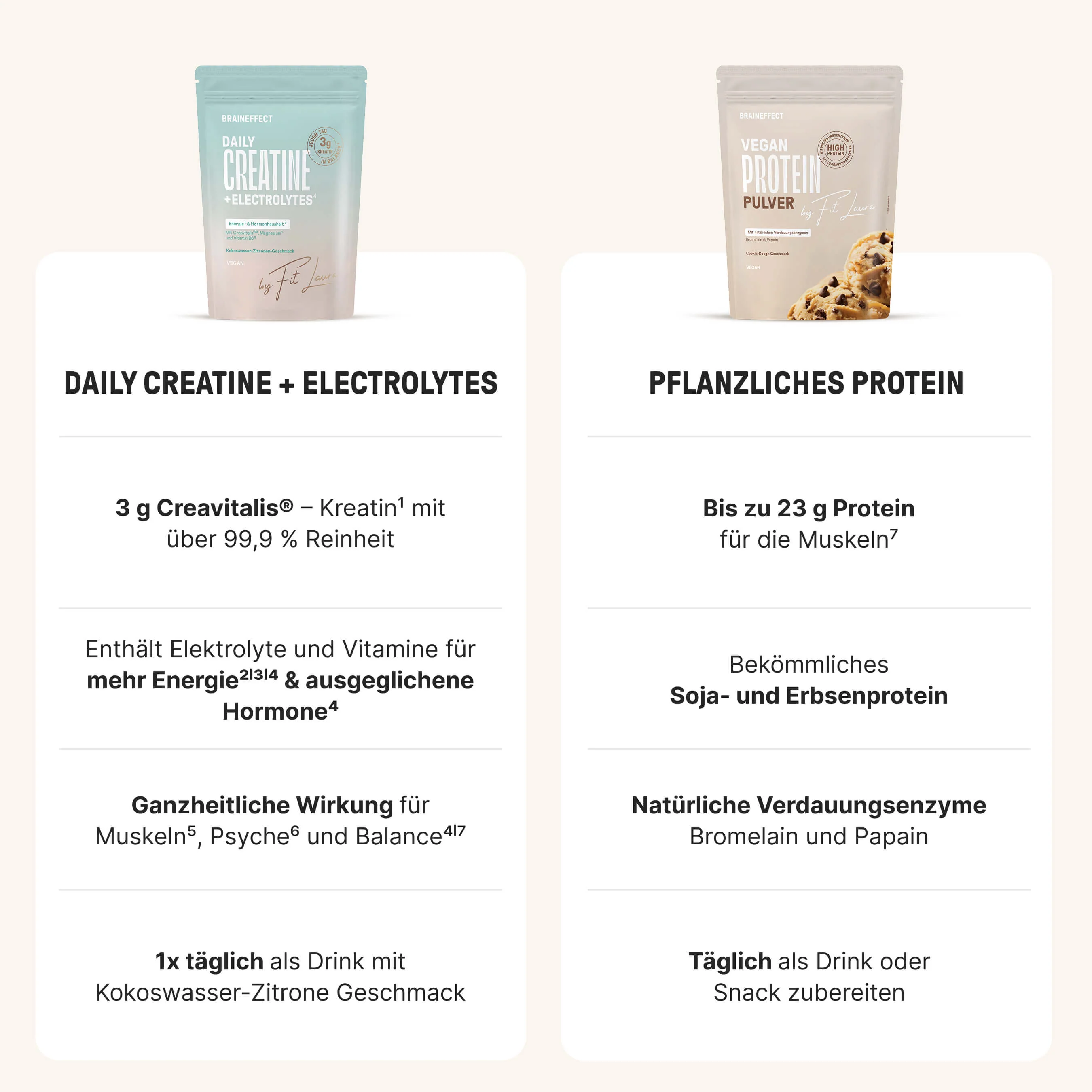 Kreatin & Vegan Protein Duo - Image 2